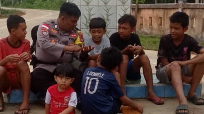 Citra Baru Polri: Anak-Anak Natuna Kini Tak Takut Polisi”