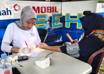 Masyarakat dan Karyawan PT Timah Kompak Donorkan Darah