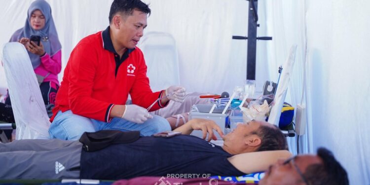 Sambut HUT ke- 49, Karyawan PT Timah dan Masyarakat Berhasil Kumpul Ratusan Kantong Darah