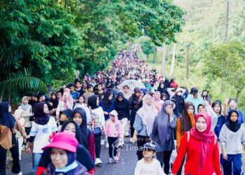 Ribuan Masyarakat Meriahkan Pekan Sehat HUT ke- 49 PT Timah Tbk