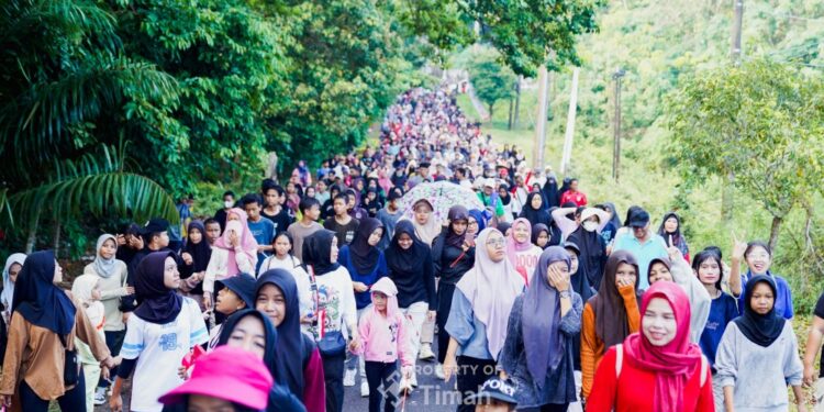 Ribuan Masyarakat Meriahkan Pekan Sehat HUT ke- 49 PT Timah Tbk