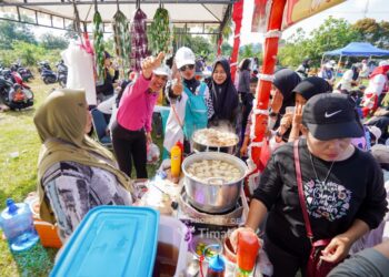 UMKM Dapat Berkah dari Pekan Sehat HUT ke- 49 di Belinyu, Promosikab Produk hinga Dagangan Ludes Terjual