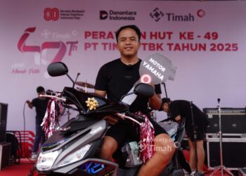Ini Cerita Pemenang Hadiah Utama di Pekan Sehat HUT ke- 49 PT Timah di Bangka Selatan