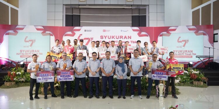 Untuk Merah Putih, Ini Langkah Nyata PT Timah dalam 49 Tahun Dukung Pembangunan Nasional