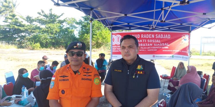 Kolaborasi Lintas Lembaga,Pulau Laut Dapat Perhatian Khusus Jelang HUT RI ke-80