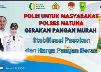 Diskon Sembako! Pangan Murah Meriah di HUT 80 RI di Natuna