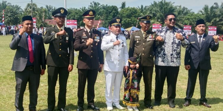 Semarak HUT ke-80 RI Di Pulau Rakyat, Joko Panjaitan Bacakan Naskah Proklamasi