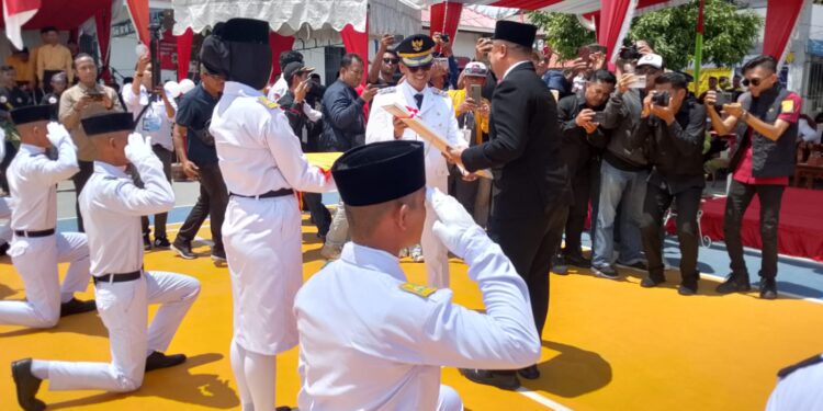 HUT RI Ke – 80, Ratusan Narapidana Rutan Karimun Terima Remisi