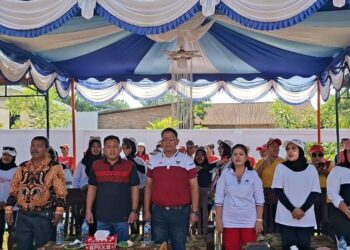 Camat Pulau Rakyat Hadiri Pesta Rakyat Di Desa Padang Mahondang