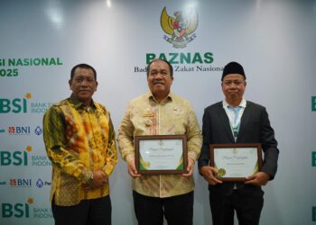 Penguatan Zakat di Asahan Diakui Nasional, Bupati Dianugerahi BAZNAS Awards 2025