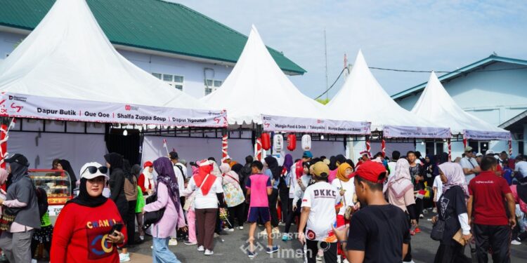 UMKM Laris Manis di Pekan Sehat HUT ke- 49 PT Timah, Jadi Berkah bagi Pelaku Usaha