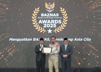 Kelola Zakat Karyawan Secara Optimal, PT Timah Sabet BAZNAS Awards 2025