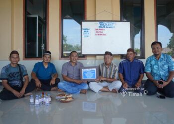 PT Timah Serahkan Bantuan ke Salah Satu Rumah Ibadah di Kota Pangkal Pinang