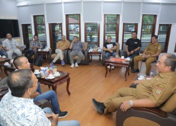 Bupati Terima Audensi PWI Kabupaten Asahan