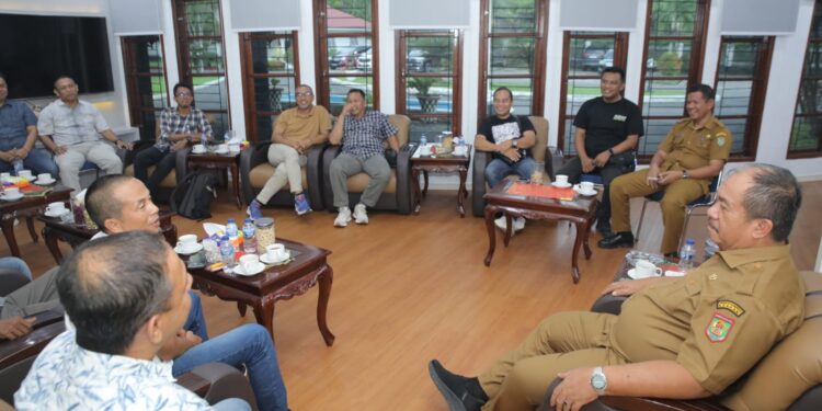 Bupati Terima Audensi PWI Kabupaten Asahan