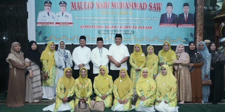 Bupati Asahan Hadiri Peringatan Maulid Nabi Muhammad SAW 1447 H