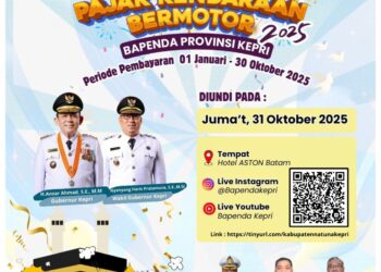 Samsat Natuna Ajak Warga Ikut Gebyar Pajak Kendaraan Bermotor Kepri 2025, Hadiah Utama Umroh & Paket Wisata