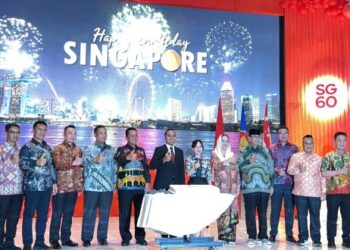 Resepsi Kenegaraan HUT ke-60 Singapura