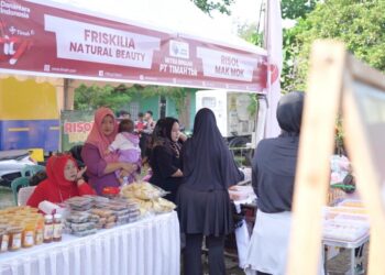 UMKM di Pangkal Pinang Dapat Berkah Pada Perayaab HUT PT Timah  ke- 49