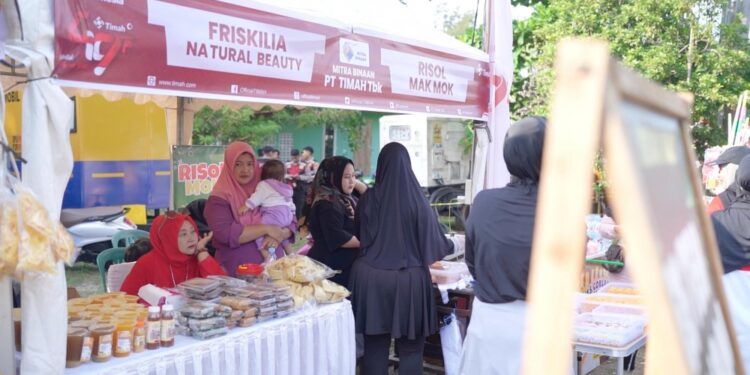 UMKM di Pangkal Pinang Dapat Berkah Pada Perayaab HUT PT Timah ke- 49