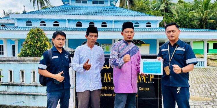 Masjid Nurul Janah Kundur Kian Asri Berkat Bantuan PT Timah