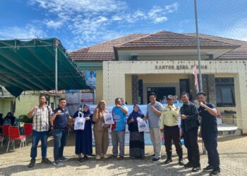 Ratusan Warga Permis Antusias Ikuti Pelayanan Kesehatan Gratis di Mobil Sehat PT Timah 