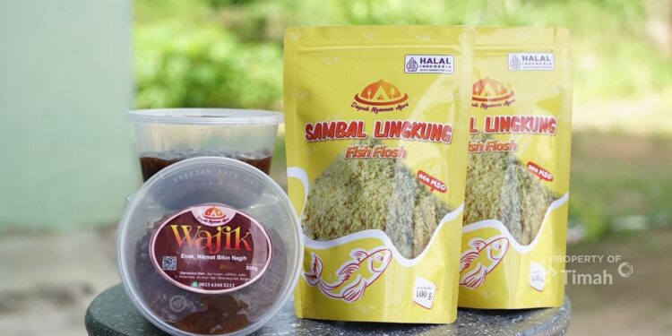 Dapuk Nyamen Apri Kian Eksis dengan Dukungan PT TIMAH Tbk, Lestarikan Sambal Lingkung Kuliner Bangka Belitung