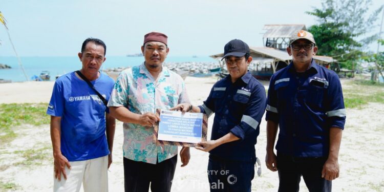 Kolaborasi Bersama PT Timah, Nelayan Pantai Matras Gairahkan Wisata Lokal Lewat Lomba Mancing