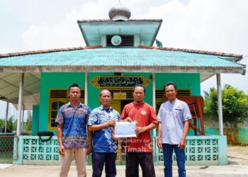 Dukung Kehidupan Sosial dan Spiritual, PT Timah Tbk Bantu Pembangunan Rumah Ibadah di Pemali