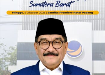 Ir. M. Shadiq Pasadigoe Ucapkan Selamat dan Sukses atas RAKERWIL DPW Partai NasDem Sumbar