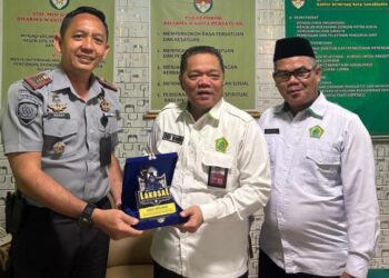 Perkuat Sinergi Pembinaan, Kalapas Narkotika Sawahlunto Sambangi Kantor Kemenag Kota Sawahlunto