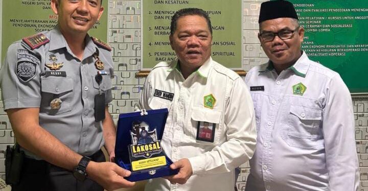 Perkuat Sinergi Pembinaan, Kalapas Narkotika Sawahlunto Sambangi Kantor Kemenag Kota Sawahlunto