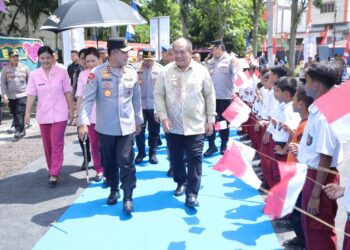 Kapolda Sumut dan Bupati Asahan Resmikan SPPG Polres Asahan II