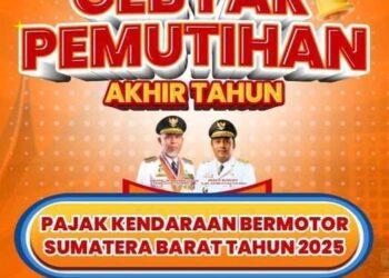 Pemprov Sumbar dan Bapenda Gelar Pemutihan Pajak Kendaraan Hingga 30 Desember 2025