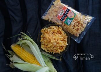 Asriyani Bangkit Bersama PT TIMAH Tbk Lewat Keripik Jagung Asri
