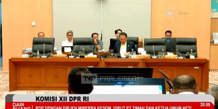 PT TIMAH Tbk Minta Dukungan Komisi XII DPR RI untuk Perkuat Tata Kelola Pertimahan Nasional