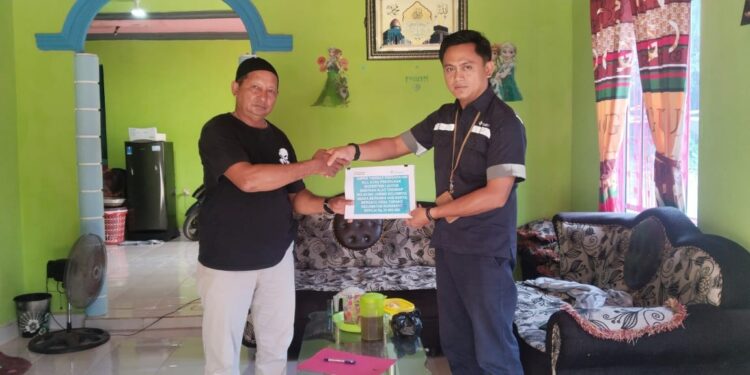KUB Karya Bersatu Desa Topang Dapat Bantuan Jaring Ikan dari PT Timah Tbk