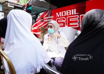 Warga Desa Cambai Selatan Nikmati Pelayanan Kesehatan Gratis dari PT Timah Tbk