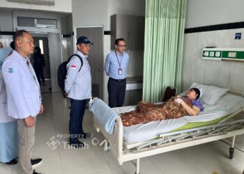 Dirut PT TIMAH Sambangi RSBT Pangkalpinang, Beri Semangat dan Pastikan Karyawan Dapat Layanan Terbaik