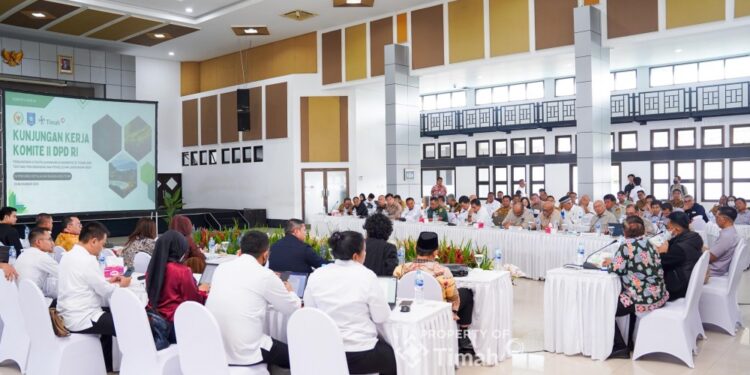 Komite II DPD RI Tinjau Tata Kelola Lingkungan di Babel, PT TIMAH Tbk Siap Bersinergi