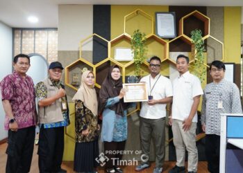 Kontribusi Besar di Sektor Pajak Air Permukaan, PT TIMAH Tbk Dapat Penghargaan
