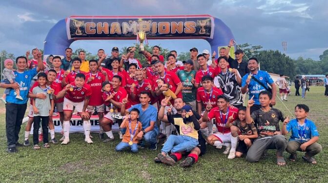 P2KR FC Juara 1 Bupati Natuna Cup 2025, Cen Sui Lan Puji Ledakan Talenta Muda, Wira Sabet Top Skor