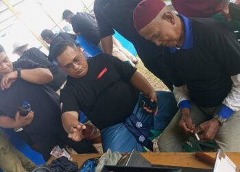 Kapolres Natuna Tinjau Arena Gasing Bupati Cup 2025, Dorong Pelestarian Budaya Melayu