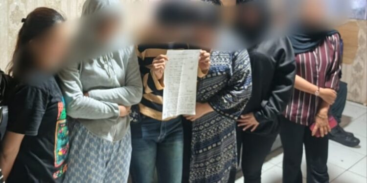 Sat Pol PP WH Amankan Enam Wanita Penghibur Asal Sumut