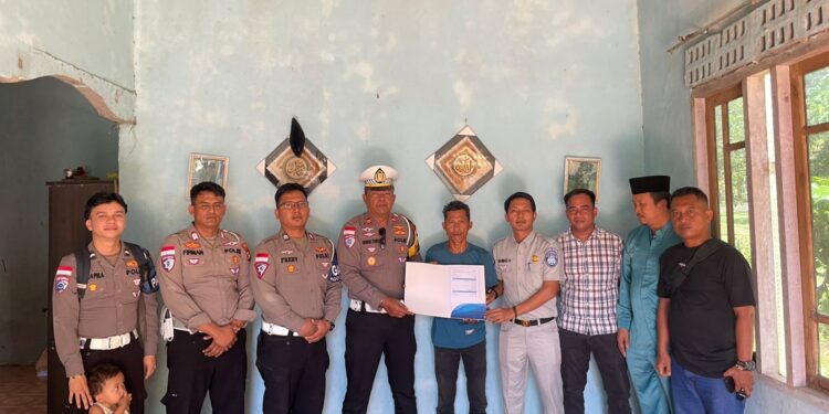 Kasat Lantas Polres Natuna Pastikan Hak Korban Laka Terpenuhi, Santunan Jasa Raharja 50 Juta Cair dalam 3 Hari