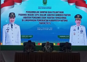 Bupati Cen Sui Lan Lantik 59 Pejabat Baru, Tegaskan Jabatan Bukan Hadiah tapi Amanah Berat