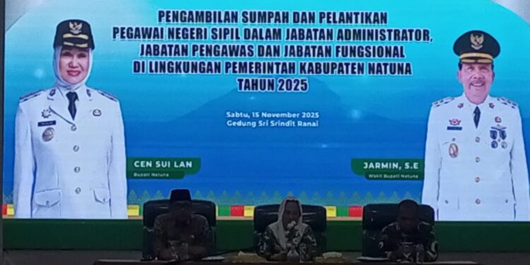Bupati Cen Sui Lan Lantik 59 Pejabat Baru, Tegaskan Jabatan Bukan Hadiah tapi Amanah Berat