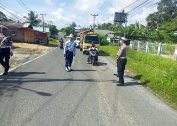 Tertib Berlalu Lintas! Polres Natuna Gelar Operasi Zebra dengan Sinergi TNI–Jasa Raharja