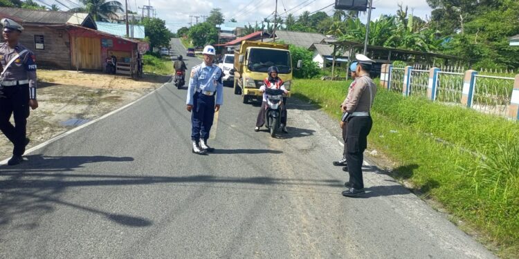 Tertib Berlalu Lintas! Polres Natuna Gelar Operasi Zebra dengan Sinergi TNI–Jasa Raharja