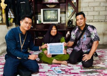 PT TIMAH Tbk Ringankan Beban Pejuang Kangker di Teluk Radang